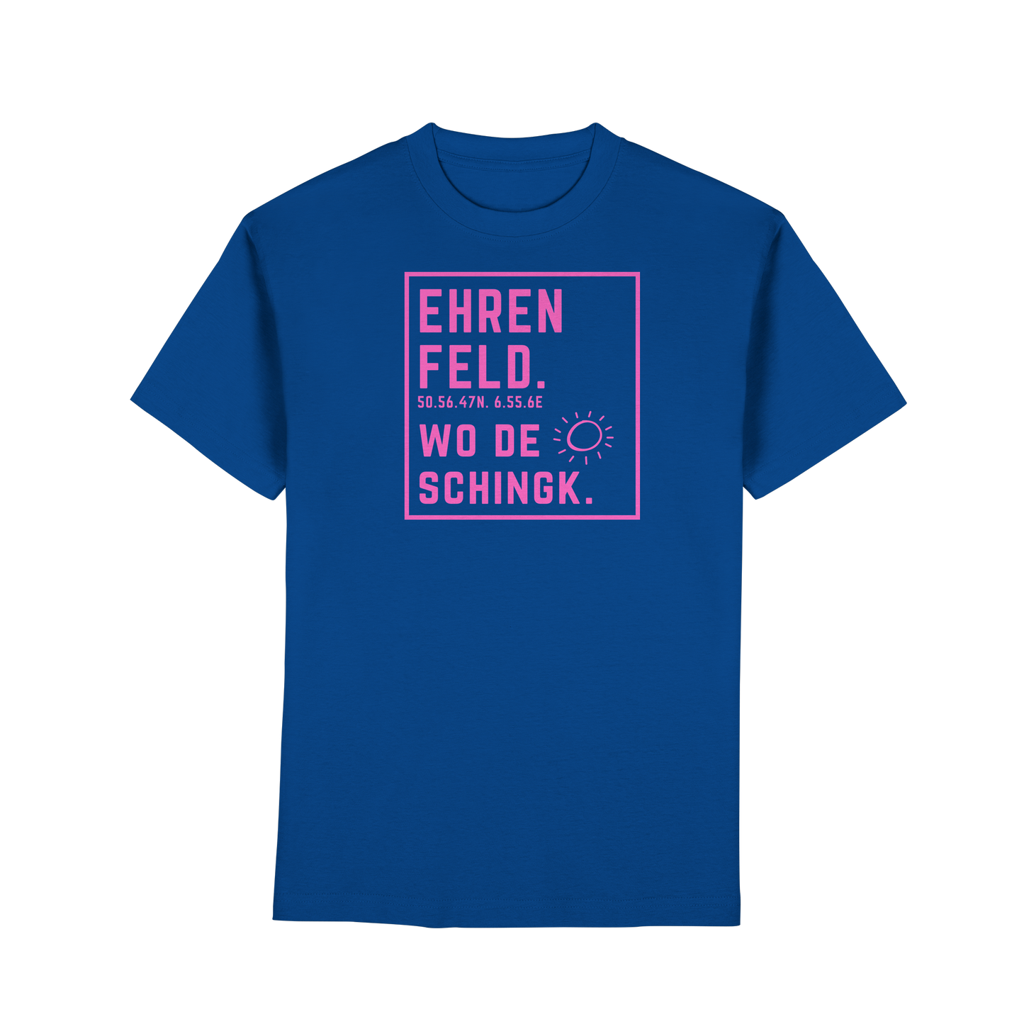 Wo de Sonn schingk - Ehrenfeld Druck   - Premium Classic T-Shirt