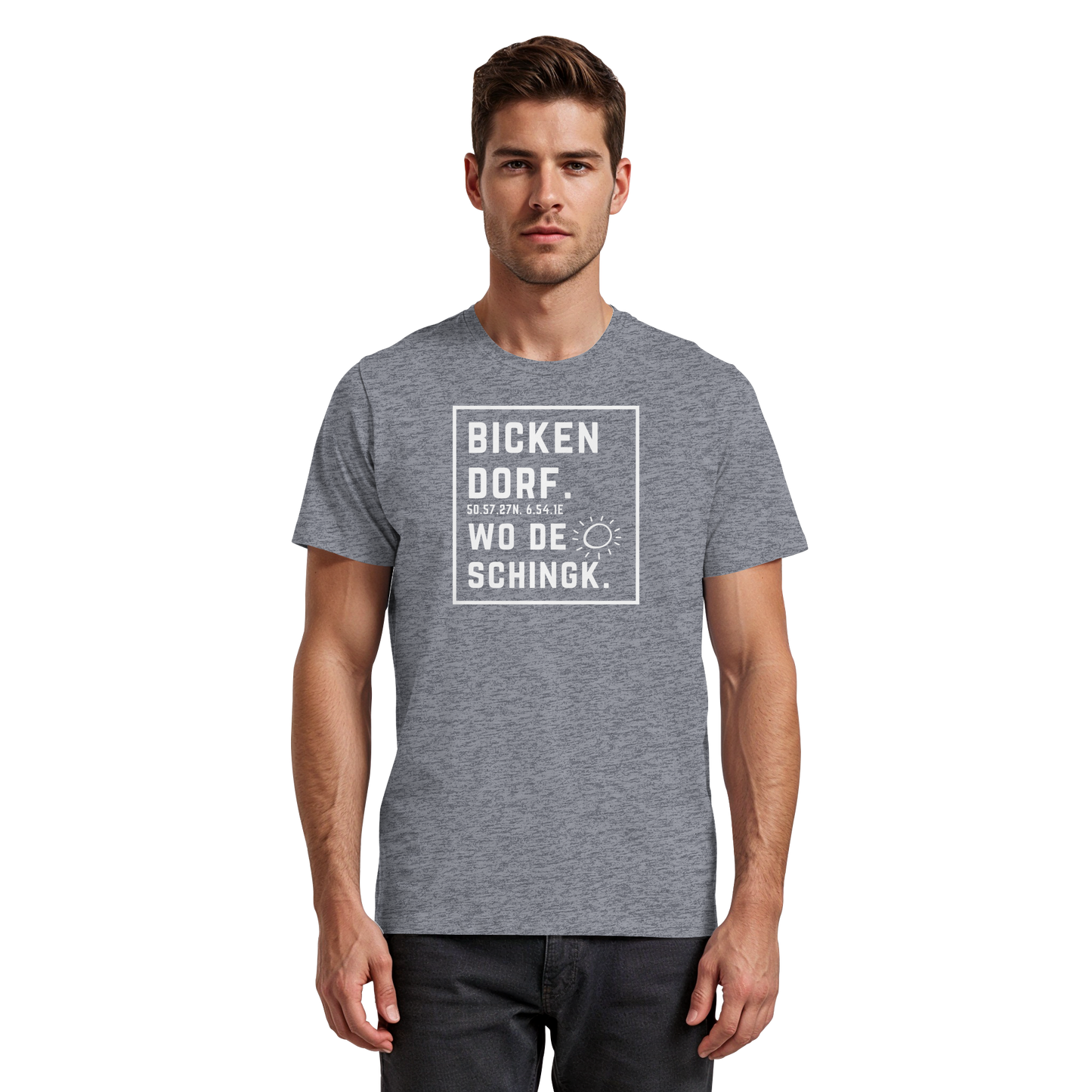 Wo de Sonn schingk - Bickendorf Druck - Premium Classic T-Shirt