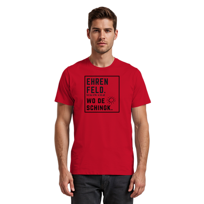 Wo de Sonn schingk - Ehrenfeld Druck  - Premium Classic T-Shirt