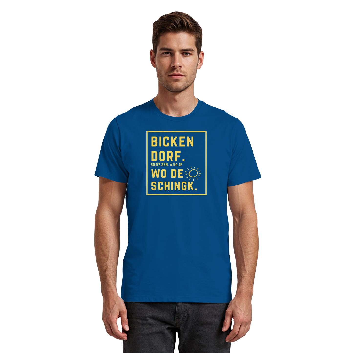 Wo de Sonn schingk - Bickendorf Druck - Premium Classic T-Shirt