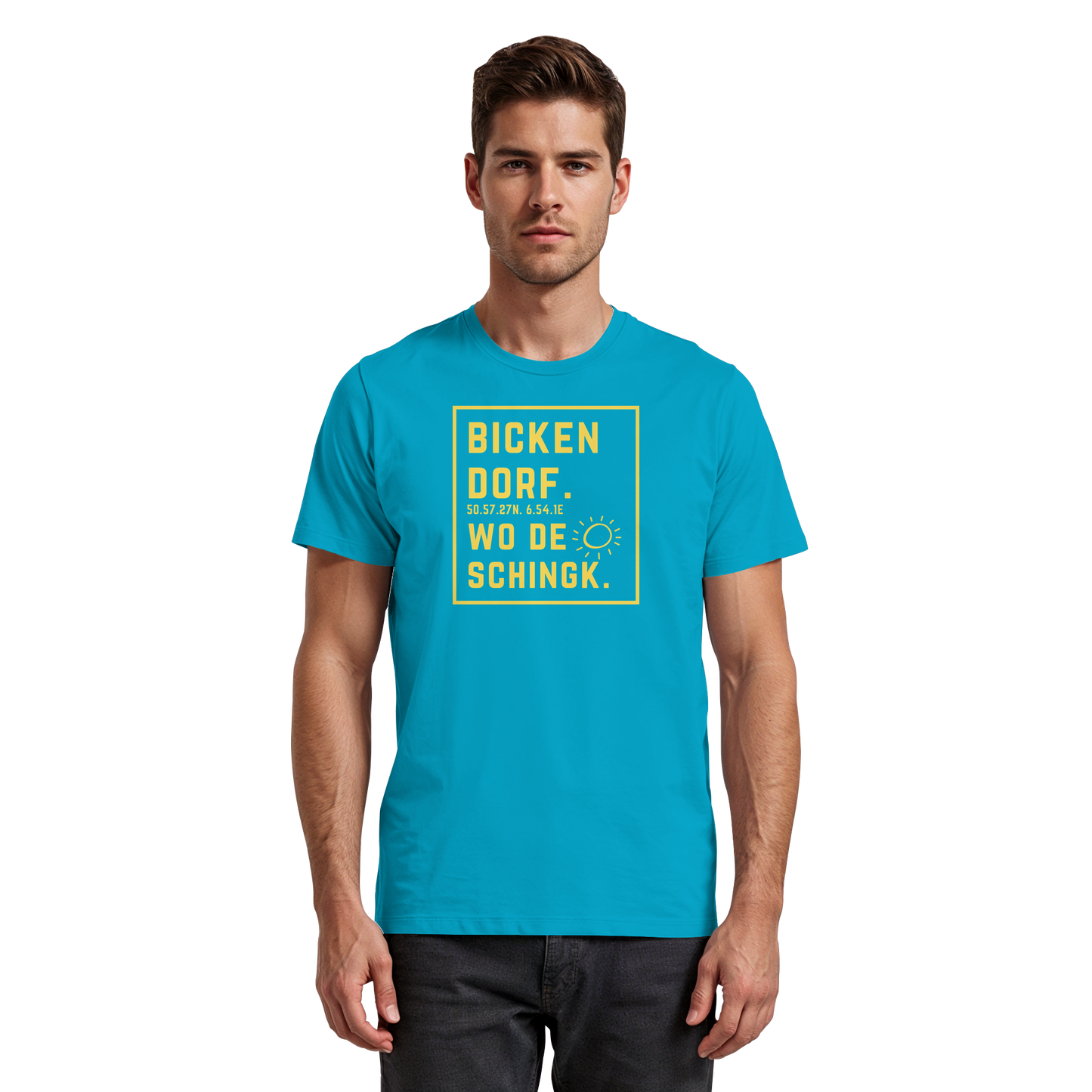 Wo de Sonn schingk - Bickendorf Druck - Premium Classic T-Shirt