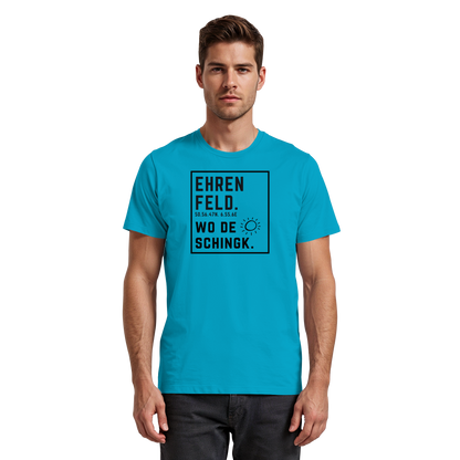 Wo de Sonn schingk - Ehrenfeld Druck  - Premium Classic T-Shirt