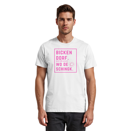 Wo de Sonn schingk - Bickendorf Druck  - Premium Classic T-Shirt