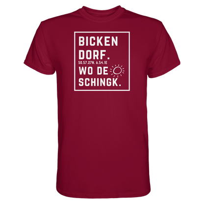 Wo de Sonn schingk - Bickendorf Druck - Premium Classic T-Shirt