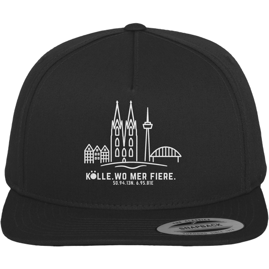 Skyline Fiere Druck - Premium Snapback