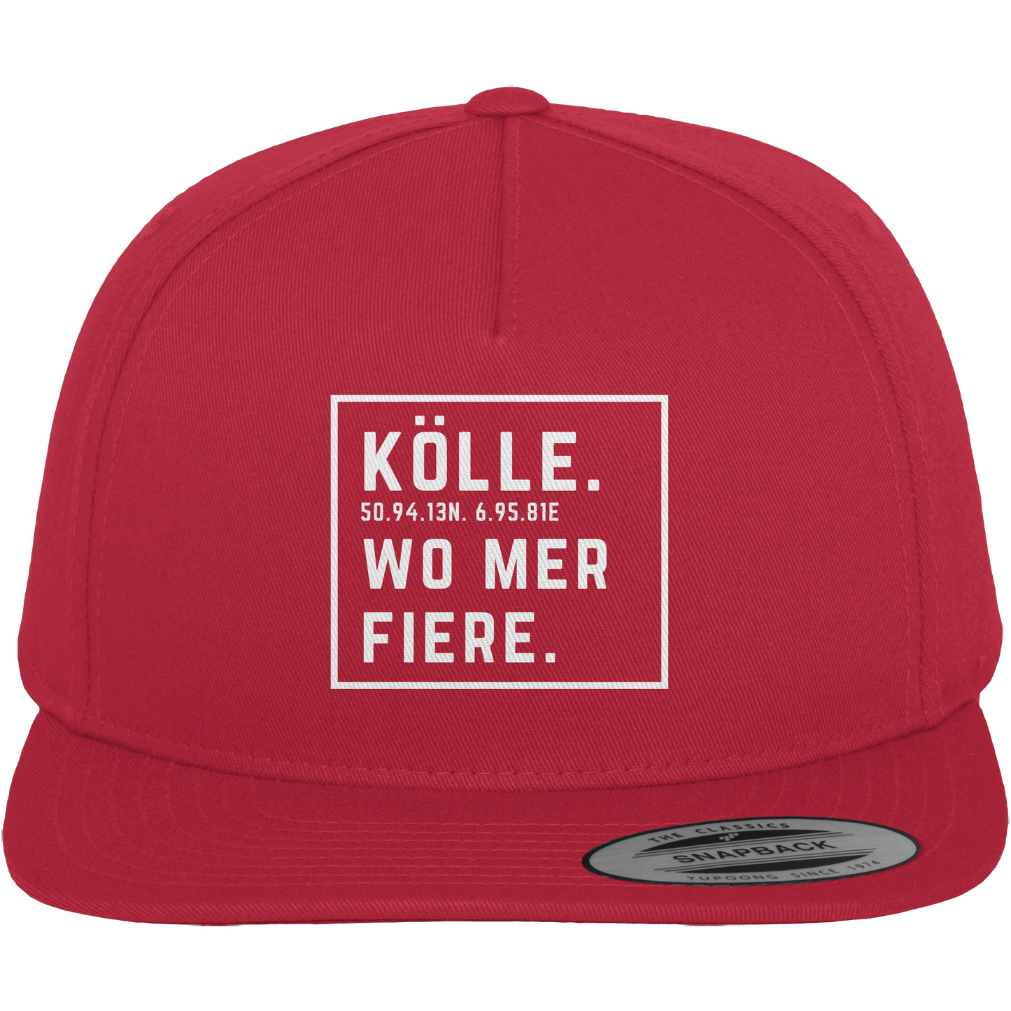 Kölle Fiere Druck  - Premium Snapback