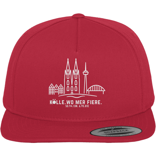 Skyline Fiere Druck - Premium Snapback