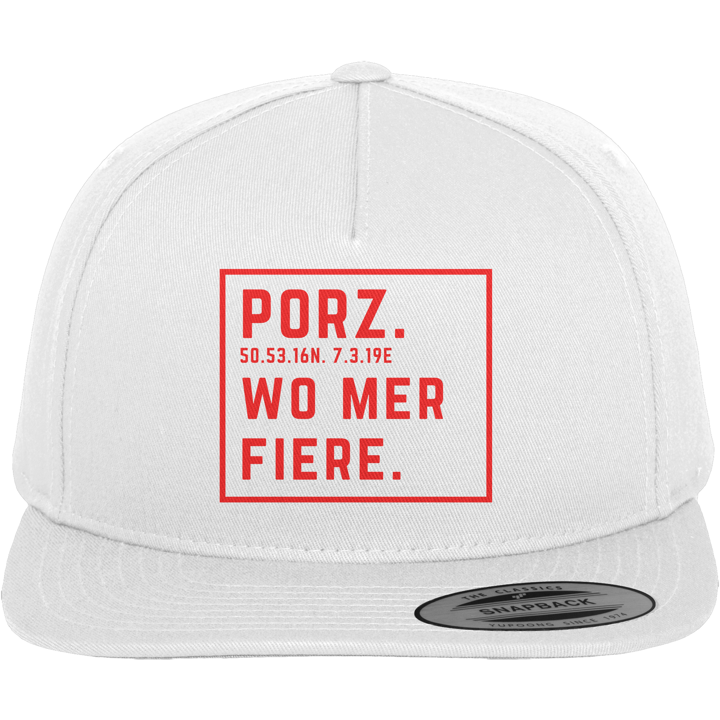 Porz Fiere Druck - Premium Snapback