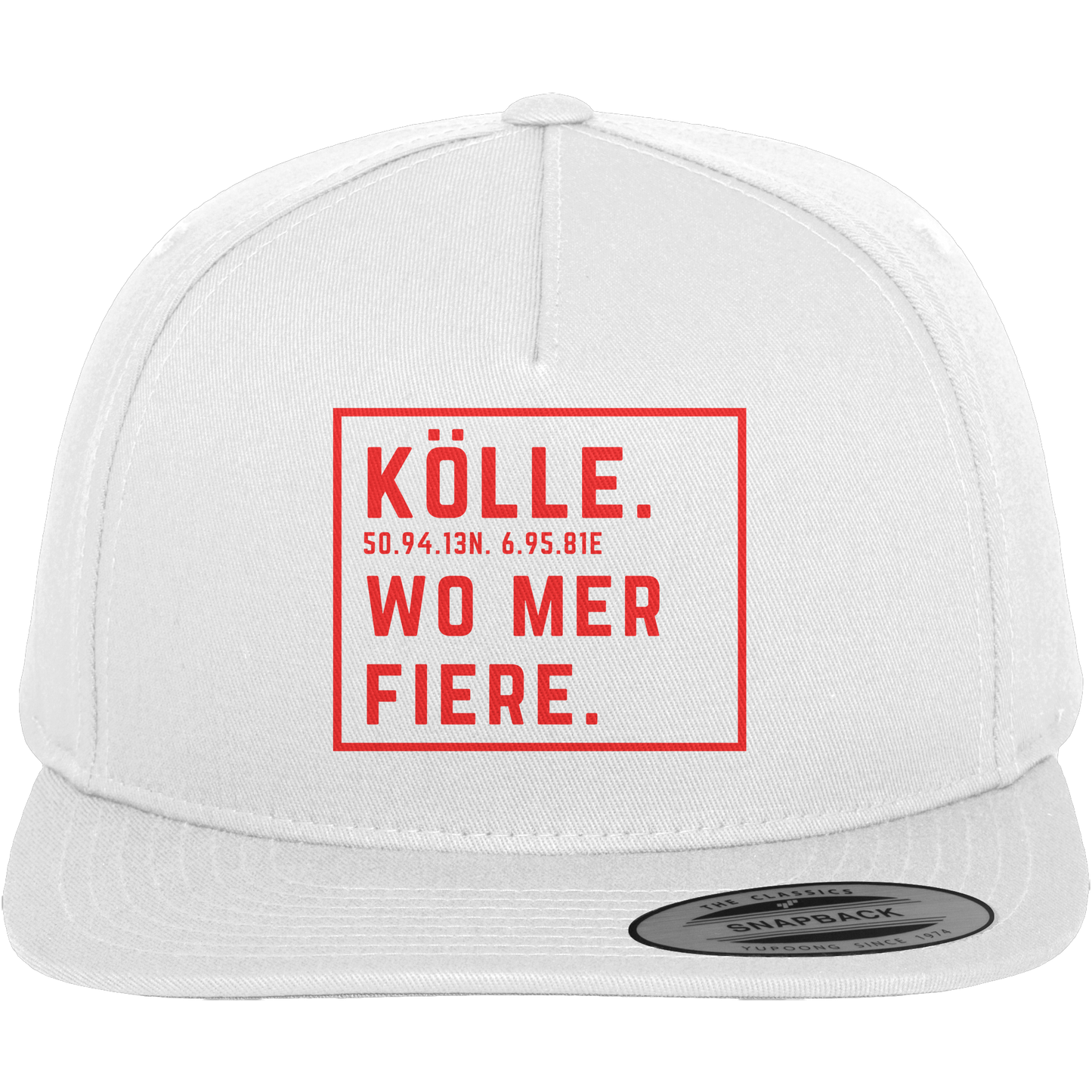 Kölle Fiere Druck - Premium Snapback