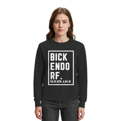 Bickendorf Koordinaten (großer Druck auf der Brust) - Premium Sweatshirt