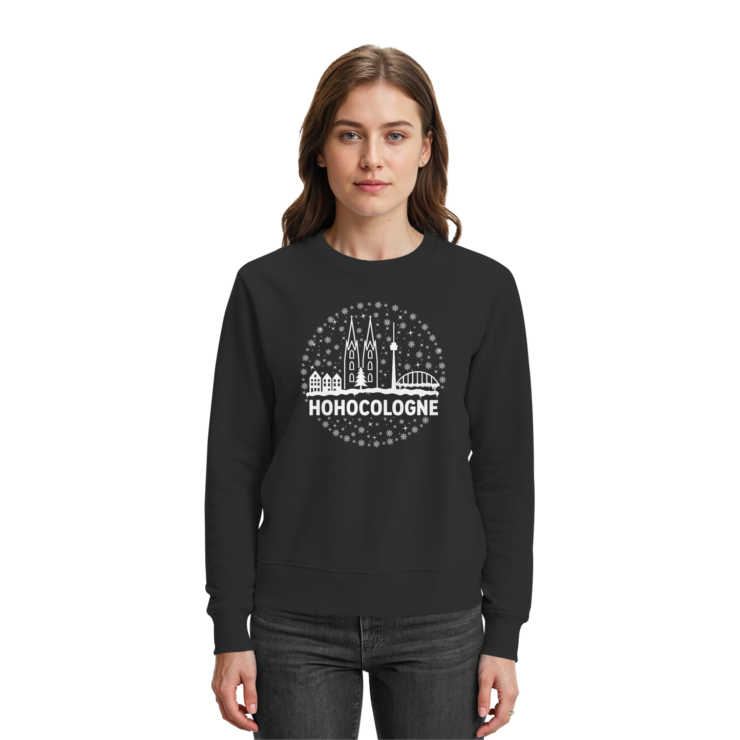 HOHOCologne Druck - Premium Sweatshirt