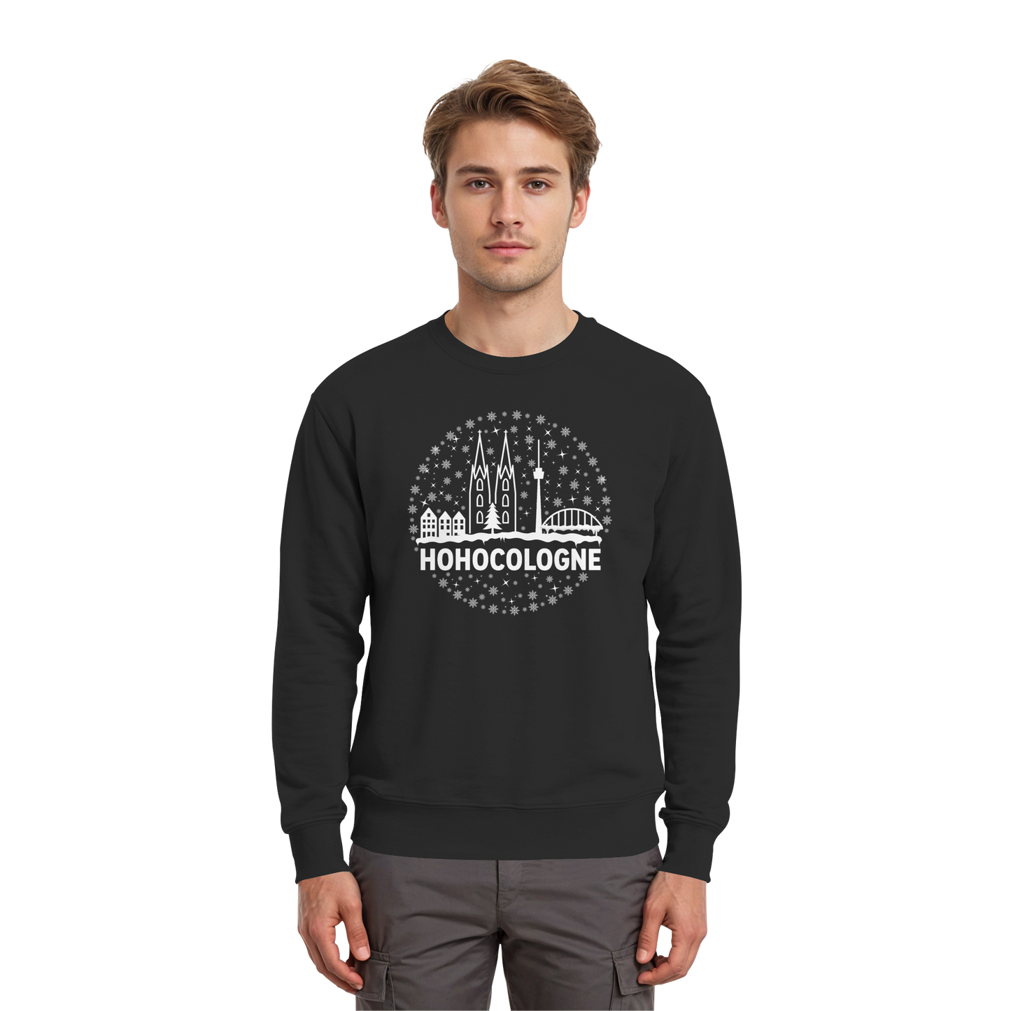 HOHOCologne Druck - Premium Sweatshirt