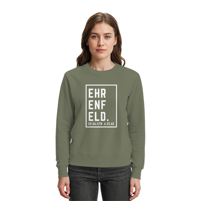 Ehrenfeld Koordinaten (großer Druck auf der Brust) - Premium Sweatshirt