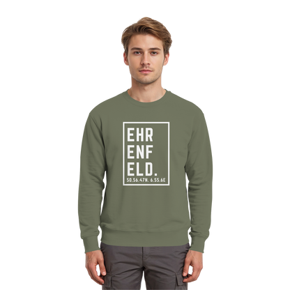 Ehrenfeld Koordinaten (großer Druck auf der Brust) - Premium Sweatshirt