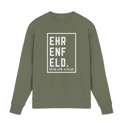 Ehrenfeld Koordinaten (großer Druck auf der Brust) - Premium Sweatshirt