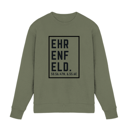 Ehrenfeld Koordinaten (großer Druck auf der Brust) - Premium Sweatshirt