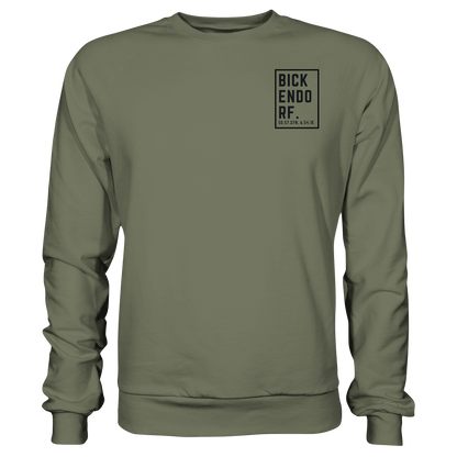 Bickendorf Koordinaten (kleiner Druck auf der Brust) - Premium Sweatshirt