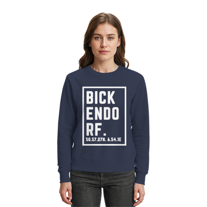 Bickendorf Koordinaten (großer Druck auf der Brust) - Premium Sweatshirt