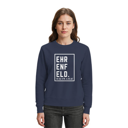 Ehrenfeld Koordinaten (großer Druck auf der Brust) - Premium Sweatshirt