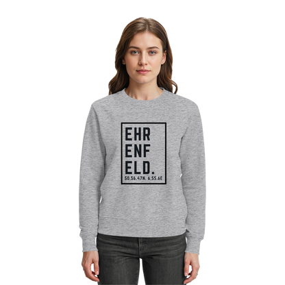 Ehrenfeld Koordinaten (großer Druck auf der Brust) - Premium Sweatshirt