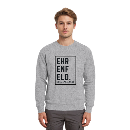 Ehrenfeld Koordinaten (großer Druck auf der Brust) - Premium Sweatshirt