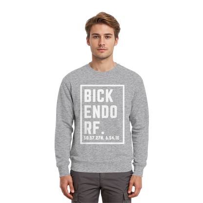 Bickendorf Koordinaten (großer Druck auf der Brust) - Premium Sweatshirt