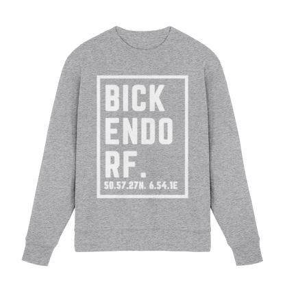 Bickendorf Koordinaten (großer Druck auf der Brust) - Premium Sweatshirt