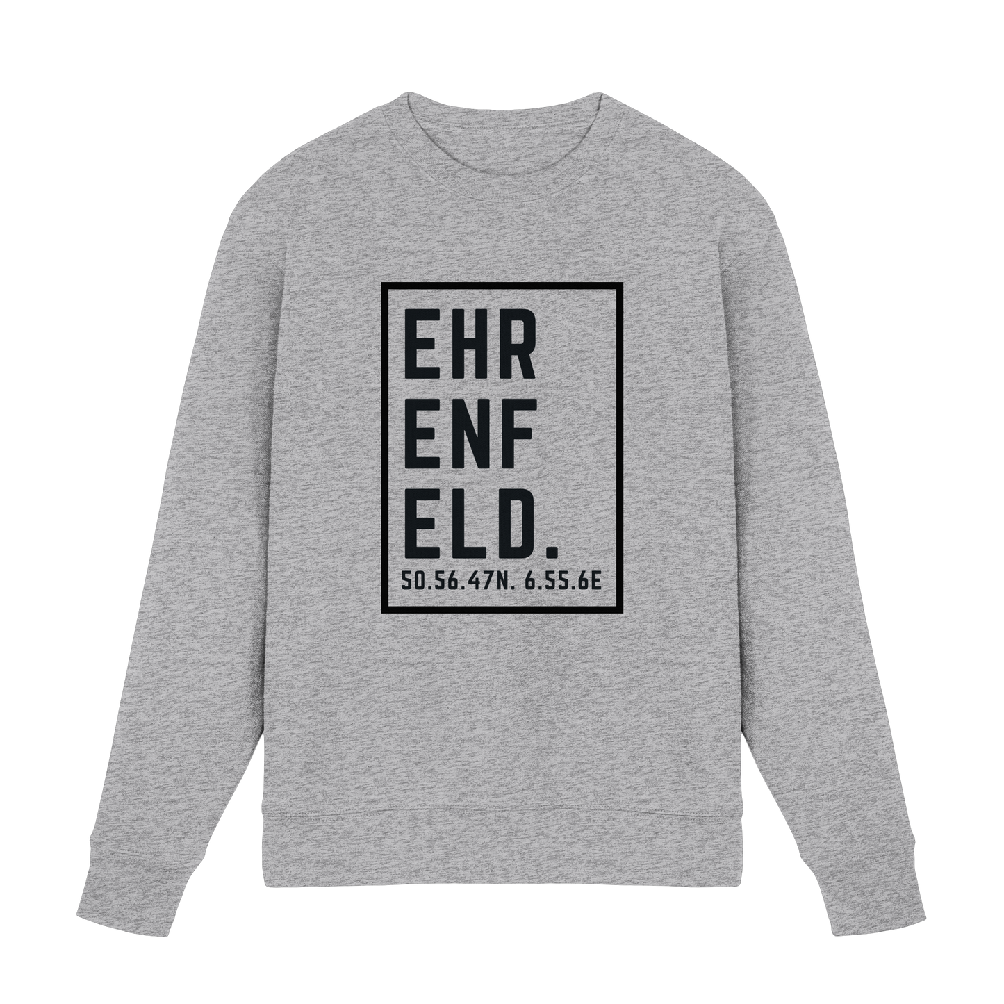 Ehrenfeld Koordinaten (großer Druck auf der Brust) - Premium Sweatshirt