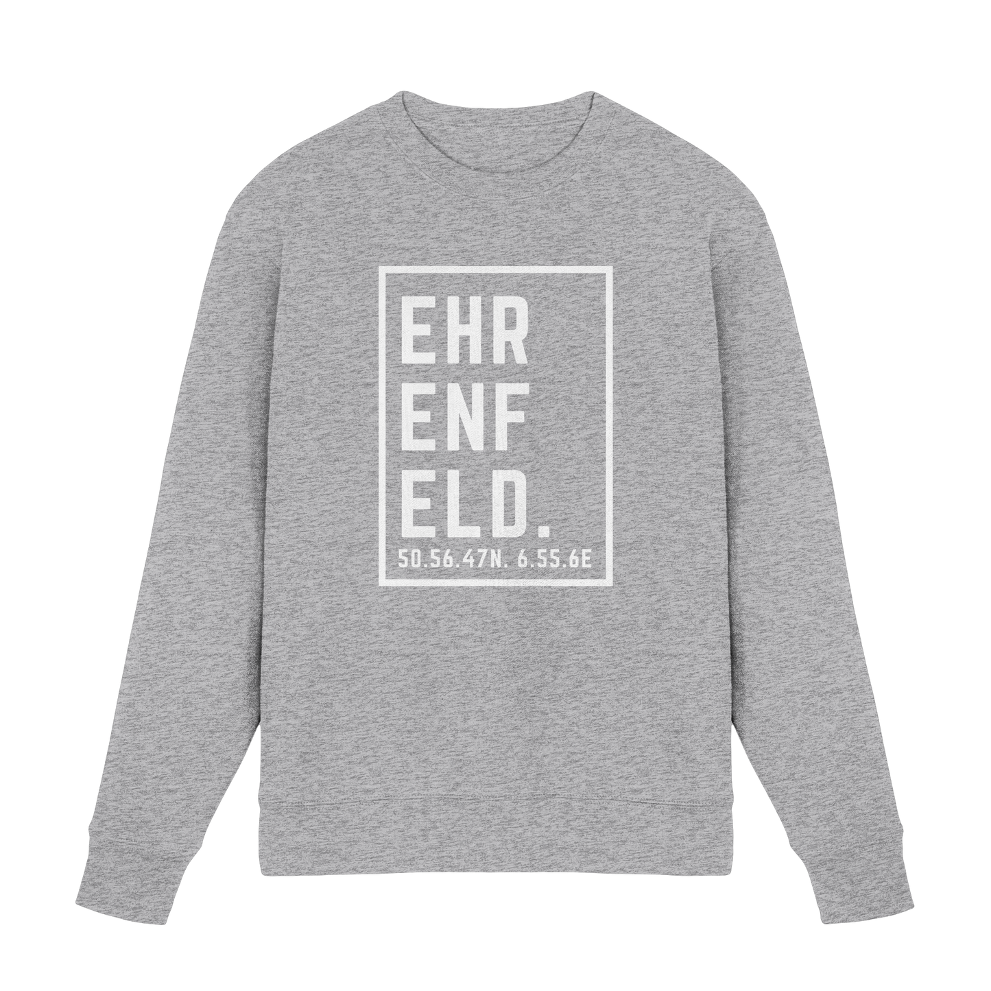 Ehrenfeld Koordinaten (großer Druck auf der Brust) - Premium Sweatshirt