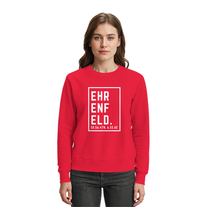 Ehrenfeld Koordinaten (großer Druck auf der Brust) - Premium Sweatshirt