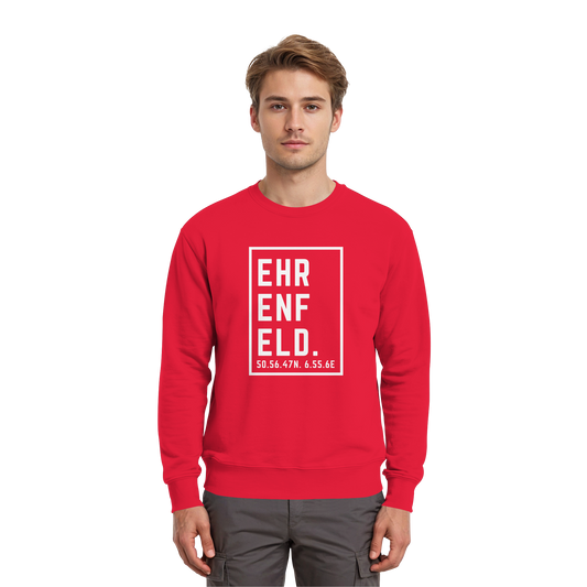 Ehrenfeld Koordinaten (großer Druck auf der Brust) - Premium Sweatshirt