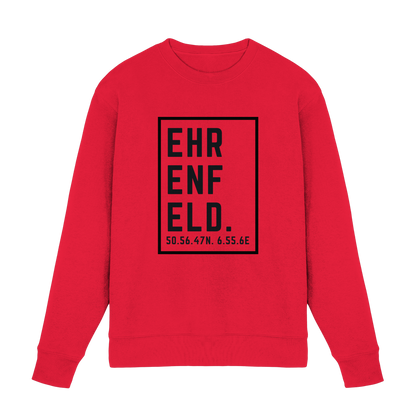 Ehrenfeld Koordinaten (großer Druck auf der Brust) - Premium Sweatshirt