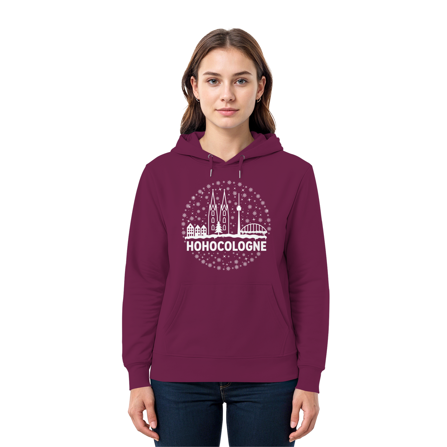 HOHOCologne Druck - Premium Unisex Hoodie