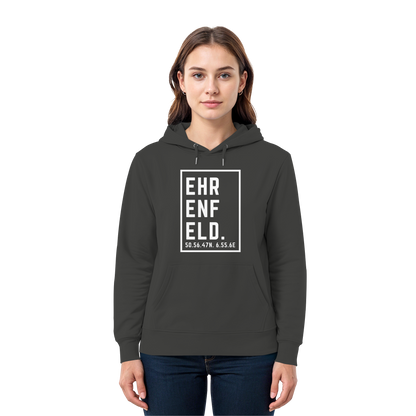 Ehrenfeld Koordinaten (großer Druck auf der Brust) - Premium Unisex Hoodie