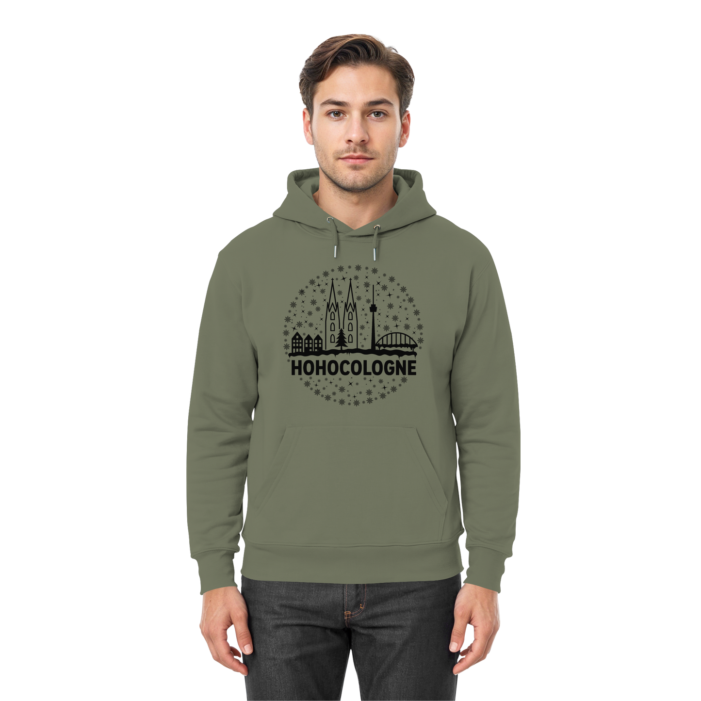 HOHOCologne Druck - Premium Unisex Hoodie