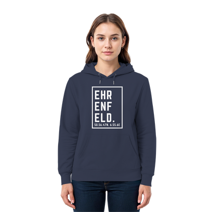 Ehrenfeld Koordinaten (großer Druck auf der Brust) - Premium Unisex Hoodie