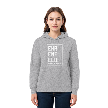 Ehrenfeld Koordinaten (großer Druck auf der Brust) - Premium Unisex Hoodie