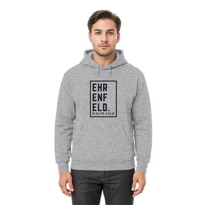 Ehrenfeld Koordinaten (großer Druck auf der Brust) - Premium Unisex Hoodie