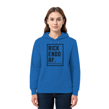 Bickendorf Koordinaten (großer Druck auf der Brust) - Premium Unisex Hoodie