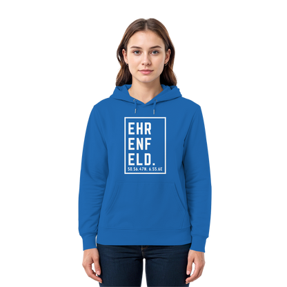 Ehrenfeld Koordinaten (großer Druck auf der Brust) - Premium Unisex Hoodie