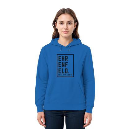 Ehrenfeld Koordinaten (großer Druck auf der Brust) - Premium Unisex Hoodie