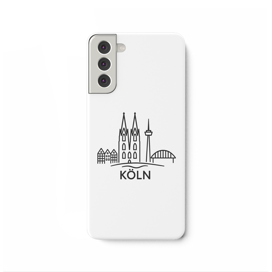 Köln Skyline (Druck) - Samsung Galaxy S21 Plus Handyhülle