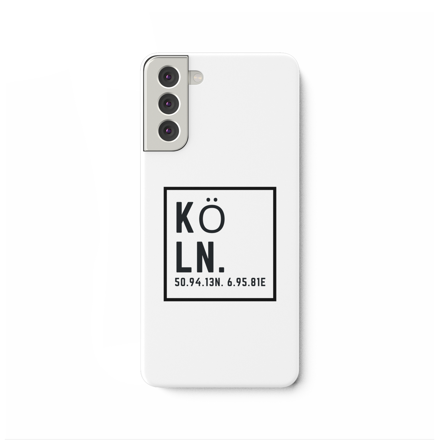 Köln Skyline (Druck) - Samsung Galaxy S21 Plus Handyhülle