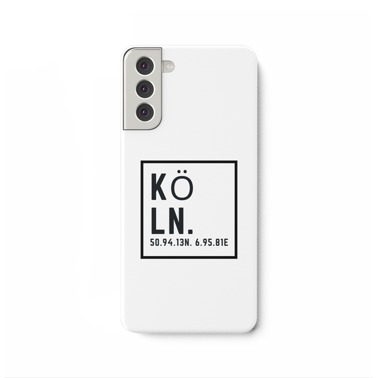 Köln Skyline (Druck) - Samsung Galaxy S21 Plus Handyhülle