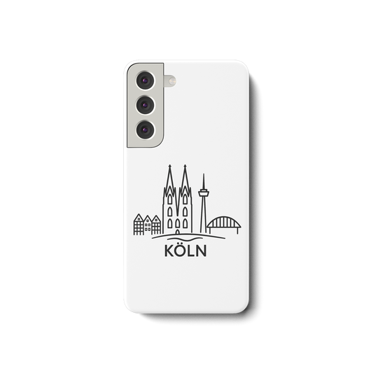 Köln Skyline (Druck) - Samsung Galaxy S22 Handyhülle