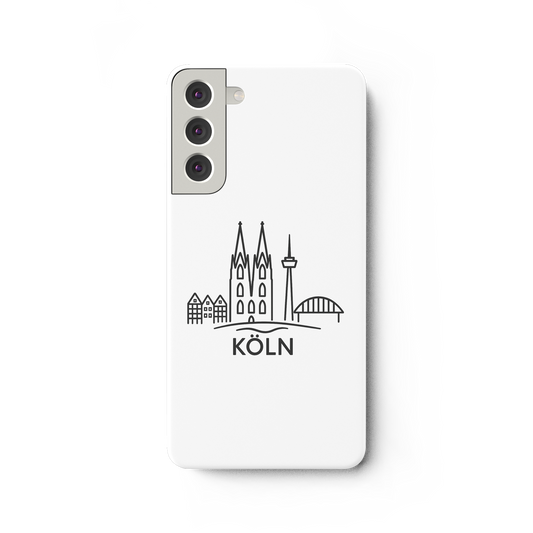Köln Skyline (Druck) - Samsung Galaxy S22 Plus Handyhülle
