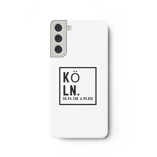 Köln Koordinaten (Druck) - Accessoires - Samsung Galaxy S22 Plus Handyhülle