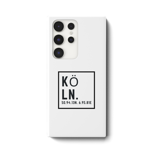 Köln Koordinaten (Druck) - Accessoires - Samsung Galaxy S23 Ultra Handyhülle