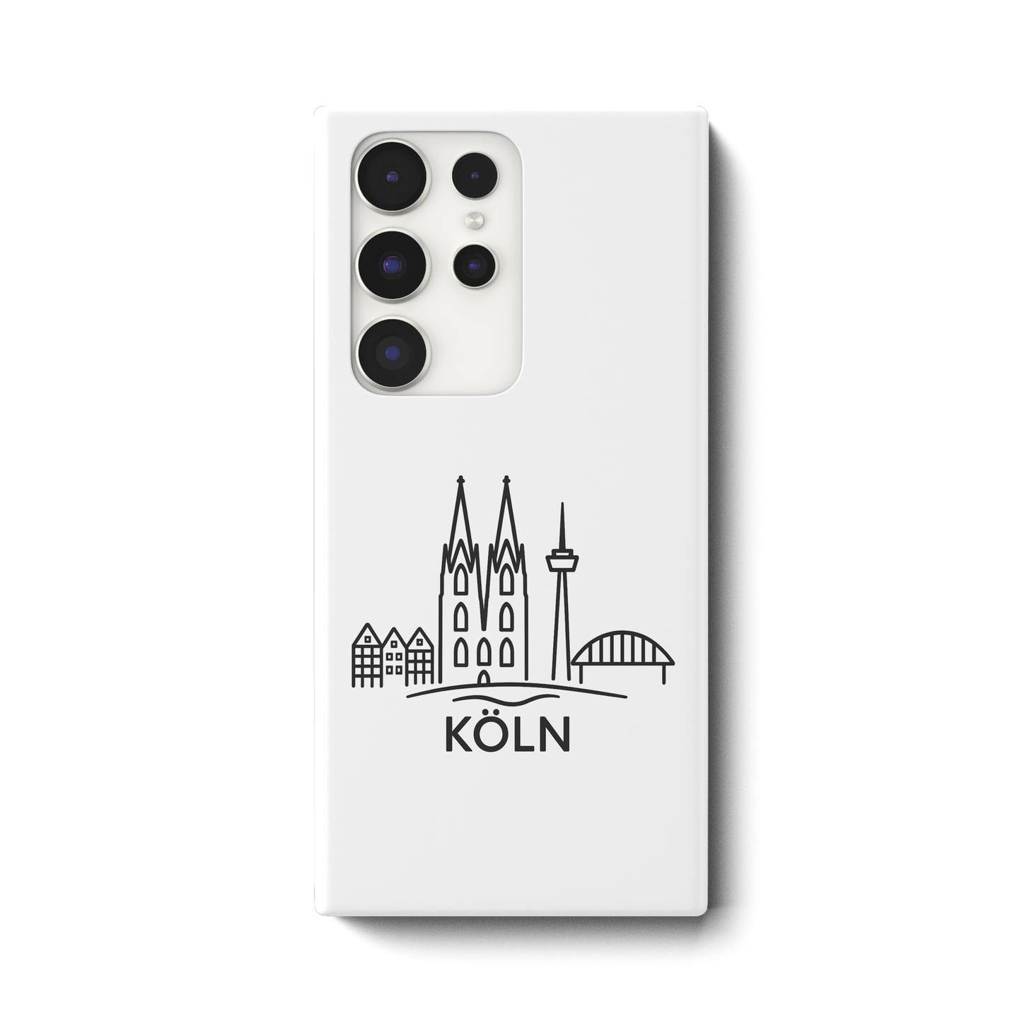 Köln Skyline (Druck) - Samsung Galaxy S23 Ultra Handyhülle