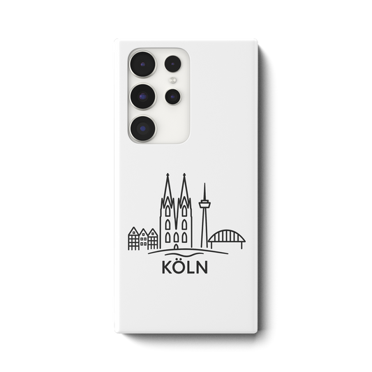 Köln Skyline (Druck) - Samsung Galaxy S23 Ultra Handyhülle